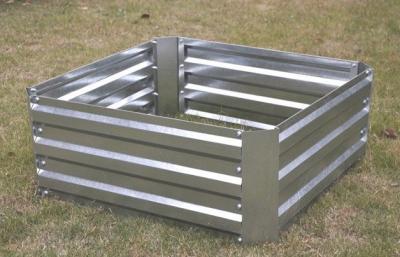 China 60x60x30cm Galvanized Steel Anti-Rust Raised Garden bed with Different Color for sale