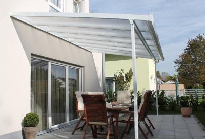 China Outdoor patio cover with palarm design ,smoking shelter for sale