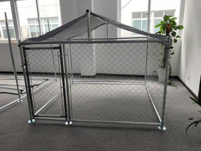 China UV Resistant Cover 5ft PVC Coated Dog Run Kennel for sale