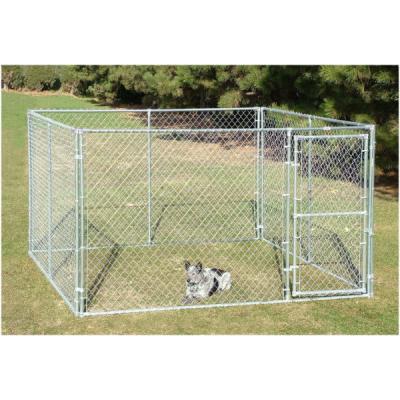 China Rust Resistant Galvanized Steel 4x4m Dog Run Kennel for sale