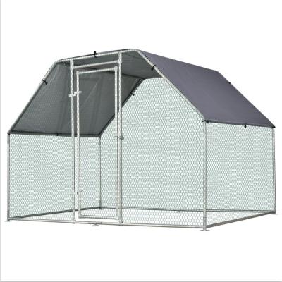China 9x6ft Metal Chicken Coop Run For Farm Poultry for sale
