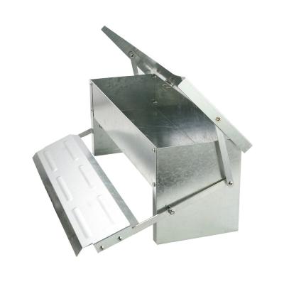 China 1.2mm Hot Galvanized 10.4L Automatic Timer Chicken Feeder for sale