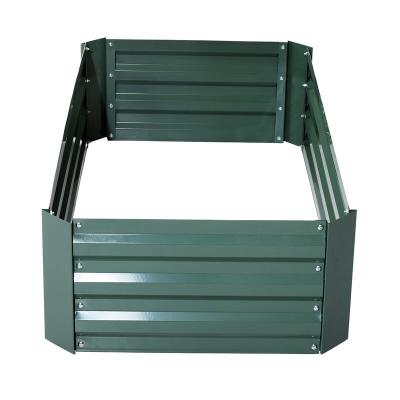 China Pest Prevention 8x4ft Raised Metal Garden Bed for sale