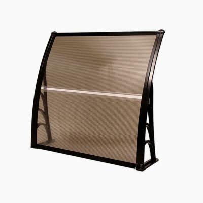 China 60x120cm Mail order Door Window Awning Canopy Manual Awning Garden Shade Patio Canopy  for sale