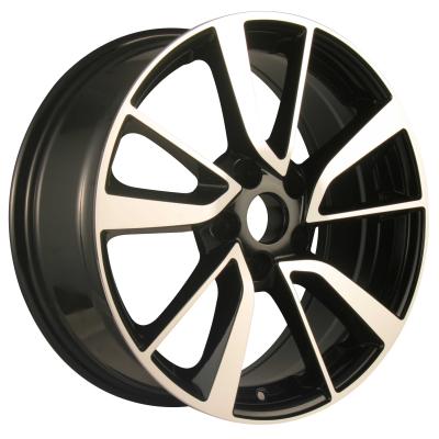 China 16 17 19 Inch Nissan Replica Wheels Black 19 Inch Machined Rims 5 Holes 5X114.3 for sale