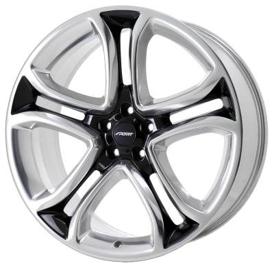 China 3850 OE Ford Replica Wheels Ford Edge 22 Inch Rims 2011-2014 Polished Black 63.4 for sale