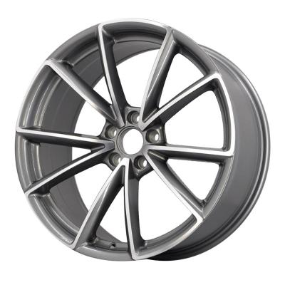 China PCD 5X112 CB de las ruedas de 17 pulgadas 66,45 A356.2 de plata Audi Réplica Rims de aluminio en venta