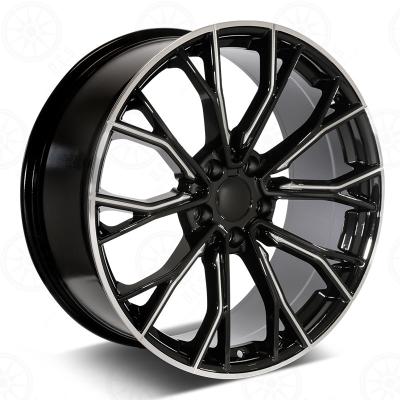 China BMW 72.6 20 Inch Black Alloy Wheels 5x120 5x112 Forged Aluminum Alloy Wheels for sale