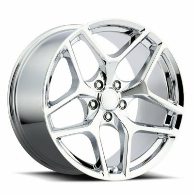 China 20x9 20x10 Inch Chevy Z28 Camaro Replica Wheels Staggered Satin Black 2539 for sale