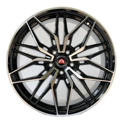 China Lightweight Forged Alloy Aluminum 19x8 5 5x100 Wheels Black OEM Auto Parts for sale