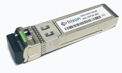 China BIDI 10km 25G SFP28 Optical Transceiver With LC Connector TX1310nm RX1270nm for sale