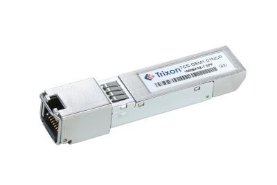China RJ-45 10gbe Copper Transceiver SFP 1.25Gbps 10M 100M 1000M TCS-GEM1-01NCR for sale