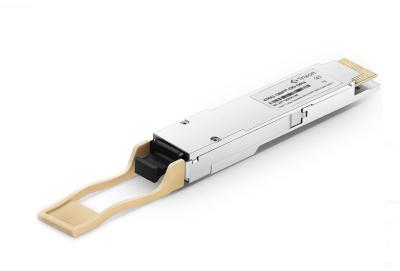 China Modulo de transceptor 400G QSFP 4x106.25Gbps 500m Distancia SMF MPO-12 Conector en venta