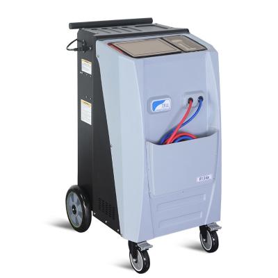 China Fully Automatic Portable AC Machine R134A Car Refrigerant Recovery Machine for sale