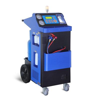 China Car AC Flushing R134A Recovery Machine Air Conditioning Station 26 bar for sale