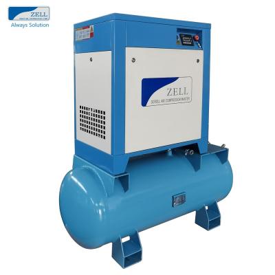 China Compressor de Ar Scroll AC Ra500 Refrigeração a Ar 5,5 HP com Tanque de 275 L à venda