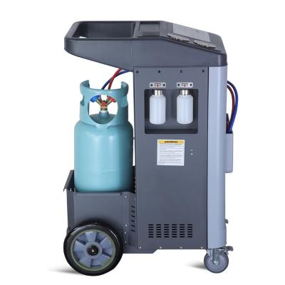 China R1234yf Automatic AC Refrigerant Recovery Machine AC Service Station 220V for sale
