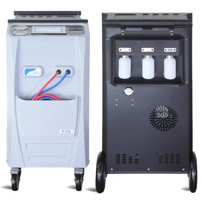 China 220V R134a Car AC Refrigerant Recovery Machine aC recharging machine for sale