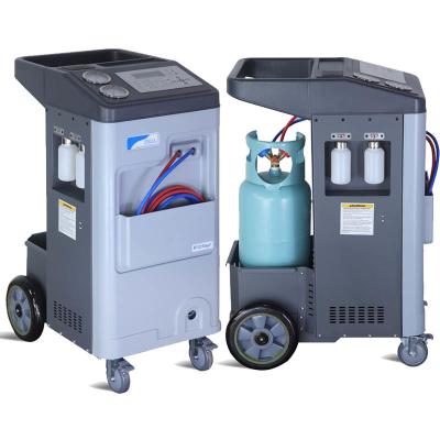 China Automatic R134A Recovery Machine Unit Recycling Recharge Service Station for sale