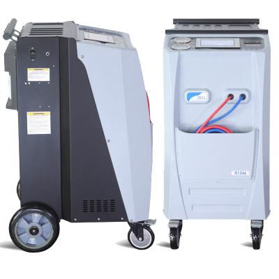 China Unidad de reciclaje de refrigerante de máquina de recuperación de gas de CA R134a móvil 2Stage 14.3L en venta