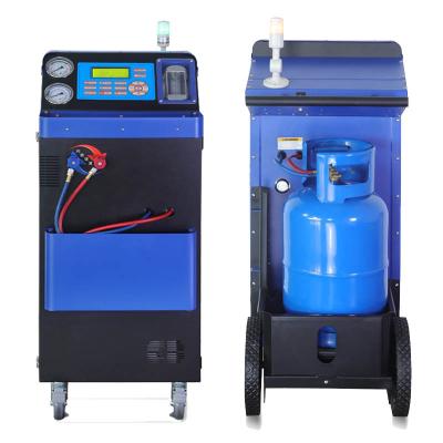 China 50Hz Car Air Conditioning Servicing AC Gas Charging Machine For R134a for sale