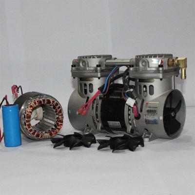 China AC110V Non Lubricated Air Compressor 395 W Top Rated Oil Free Air Compressor for sale