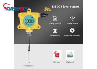 China Sensor sem fio sem fio 2.4in LCD da pressão de água do transmissor de pressão 0.5%FS 3.6V 19Ah à venda