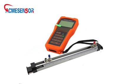 China Industrial Handheld Ultrasonic Alcohol Flow Meter Non Contact Water Flow Meter for sale