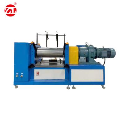 China Rubber Two Roll Mill Open Mixing Mill Lab Two Roll Mixing Mill For Plastics for sale