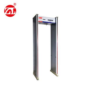 China 6 Zone Walk Through Metal Detector Machine With Door Frame / LED Alarm Light for sale