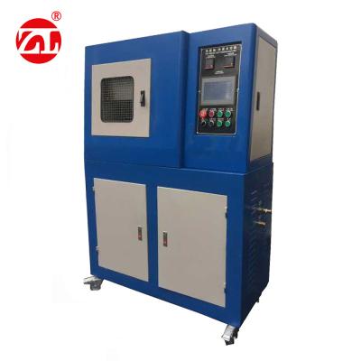 China Máquina de testes de borracha da imprensa do Vulcanization da placa com refrigerar de água à venda