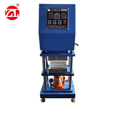 China Lab Manual Type Small Rubber Platen Vulcanizing Press Equipment for sale