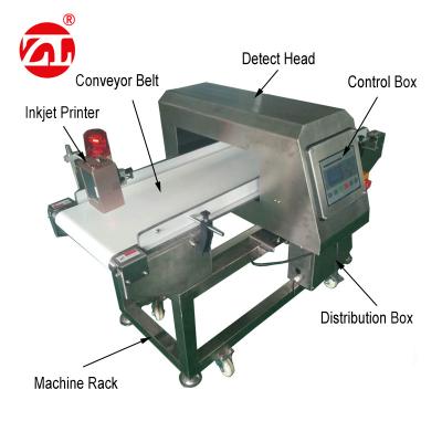 China Cake Meat Fish Metal Detector Machines , Metal Detector For Food Factory for sale
