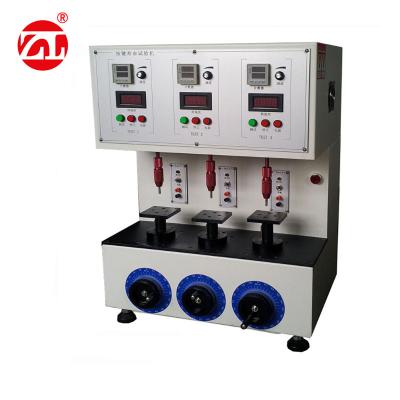 China Advanced Programmable Controllers Triaxial Key And Button Life Testing Machine for sale