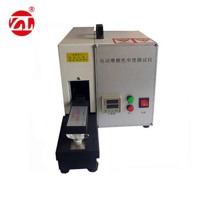 China Electric Friction Decolorization Tester For Fabric Dry / Wet Rubbing Fastness for sale