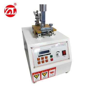China Motor Drive Leather Friction Color Fastness Tester To Dry , Wet And Friction for sale