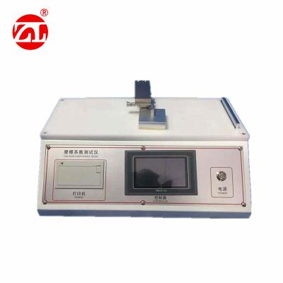 China Load Range 5N Microcomputer LCD Coefficient Of Friction Tester For Plastic Films for sale