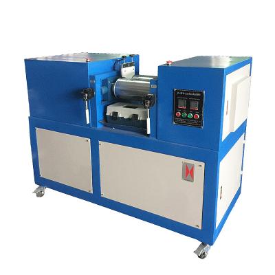 China Multiple Touch Rubber / Plastic Two Roll Mill , Lab Open Mixing Mill for sale