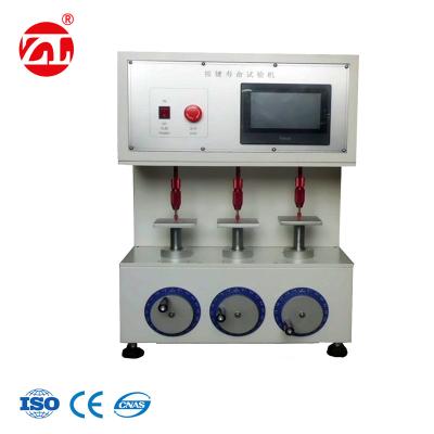 China 450g Independent Control Digital Triaxial Key Life Testing Machine for sale