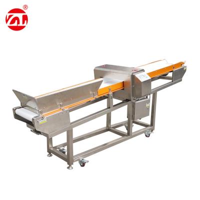 China Long Conveyor Belt Metal Detector Equipment For Bulk Puffed Food for sale