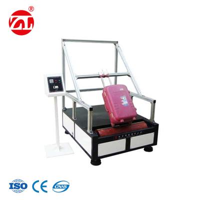 China Luggage Bumps Wear Testing Instrument With Suitcase Fixed Seat Adjustment for sale