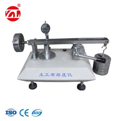 China ISO9863 Hardness Precision Dial Gauge Geosynthetics Geotextile Thickness Tester for sale