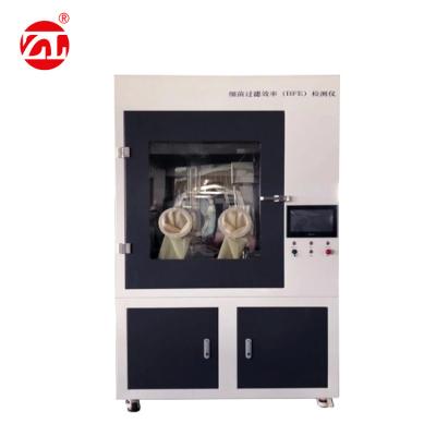 China ASTM F2101 Mask Bacteria Filtration Efficiency Tester With Dual 6-Level Sampler for sale