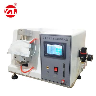 China EN14683 Medical Face Mask Air Exchange Pressure Difference Tester for sale