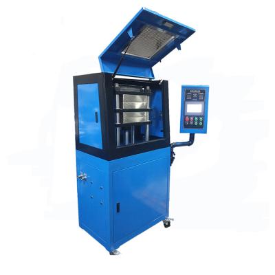 China Laboratory Hydraulic Rubber Press Vulcanizing Tester , Lab Hot Press Machine for sale