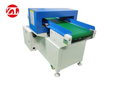China máquina do detector de metais da agulha do processamento de matéria têxtil da correia 25m/min transportadora com controle do PLC à venda