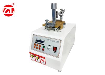 China Máquina de prueba mojada y seca de cuero de la firmeza de color de la fricción del EN ISO 20344 en venta