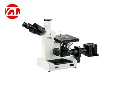 China 4XC Trinocular Inverted Metallographic Microscope ，Metallographic Analyzer for sale