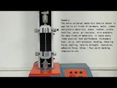 Electronic Rubber Tensile Testing Machine , 5KN Fabric Textile Testing Machine