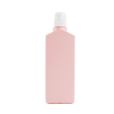 China Customized 1000ml/1L Capacity Square HDPE Plastic Shampoo Bottle OEM/ODM for sale